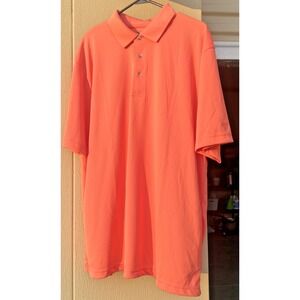 Pro Tour AirPlay Performance Shirt Men's XL Neon Orange SS Golf Polo